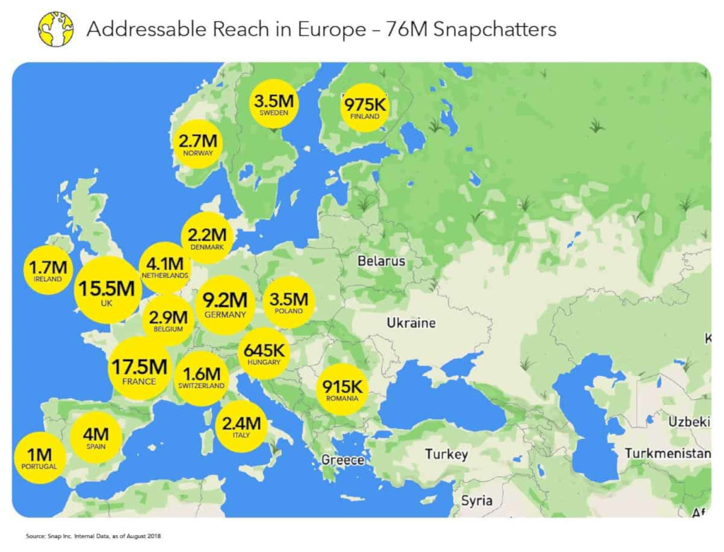 Snapchat: ανακαλύψτε την εμβέλεια της διαφήμισης στον κόσμο! - E-Marketing Clusters