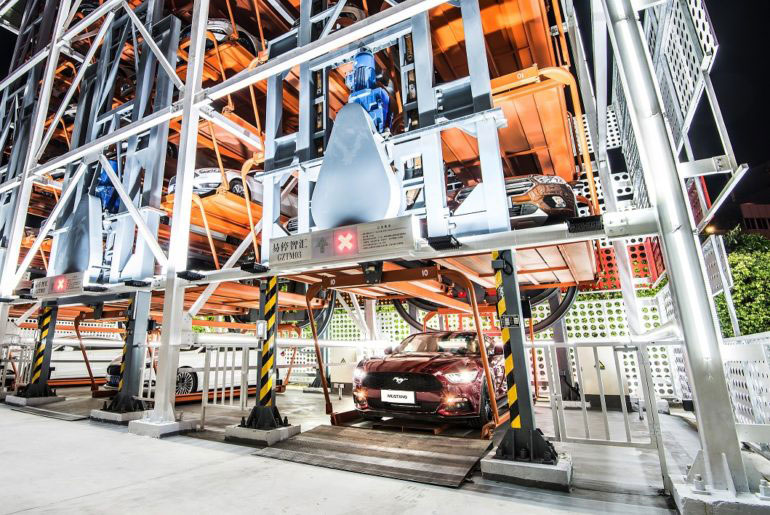 Alibaba's car vending machine