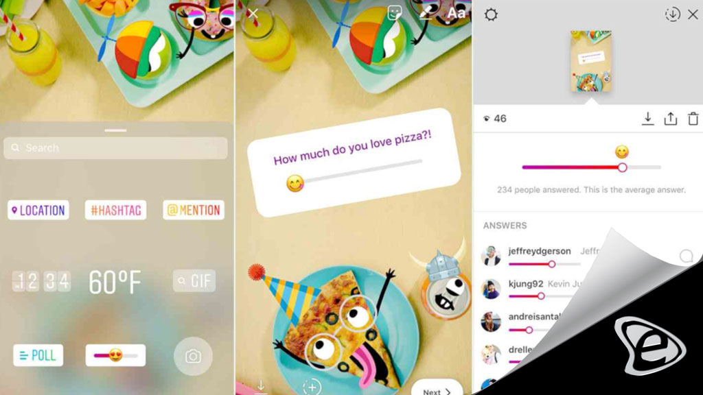 Το emoji slider είναι η νέα λειτουργία δημοσκοπήσεων του Instagram! - E-Marketing Clusters