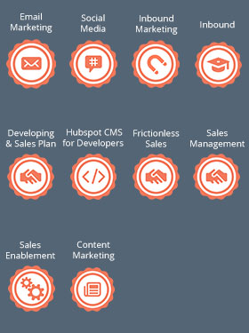 Hubspot Certifications - E-Marketing Clusters